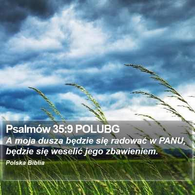 Psalmów 35:9 POLUBG Bible Verse Image
