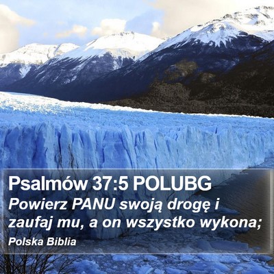 Psalmów 37:5 POLUBG Bible Verse Image