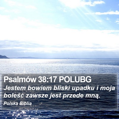 Psalmów 38:17 POLUBG Bible Verse Image
