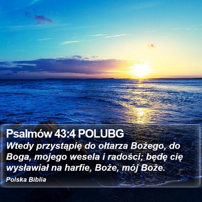 Psalmów 43:4 POLUBG Bible Verse Image