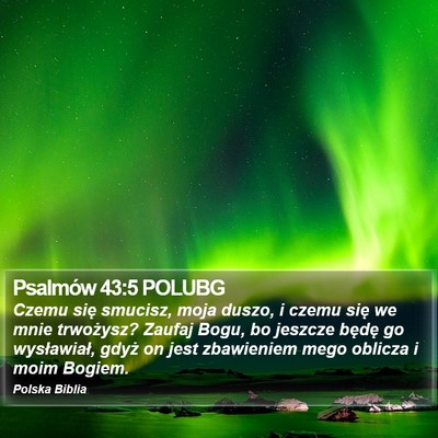 Psalmów 43:5 POLUBG Bible Verse Image