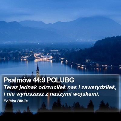 Psalmów 44:9 POLUBG Bible Verse Image