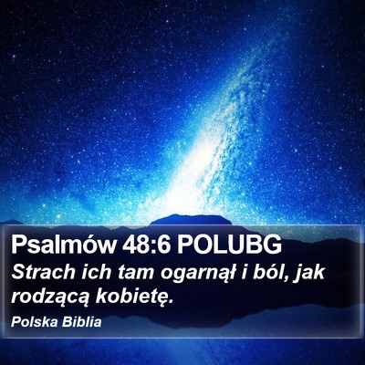 Psalmów 48:6 POLUBG Bible Verse Image