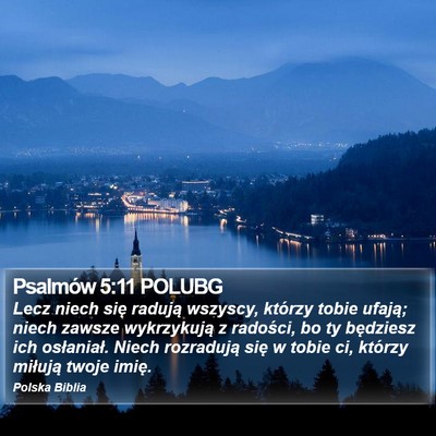 Psalmów 5:11 POLUBG Bible Verse Image