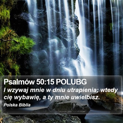 Psalmów 50:15 POLUBG Bible Verse Image
