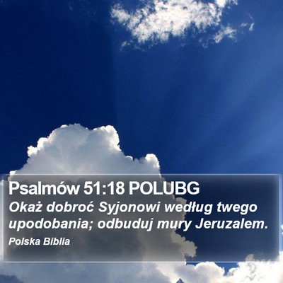Psalmów 51:18 POLUBG Bible Verse Image