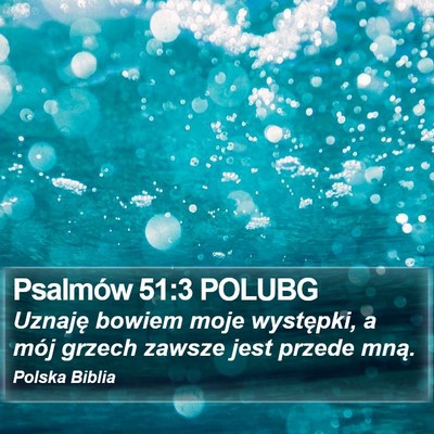 Psalmów 51:3 POLUBG Bible Verse Image