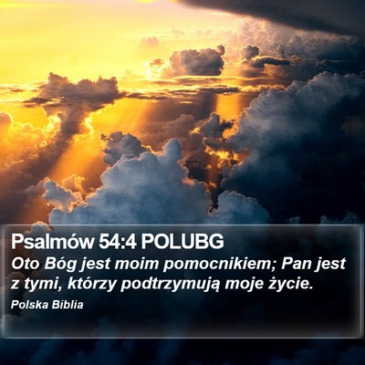 Psalmów 54:4 POLUBG Bible Verse Image