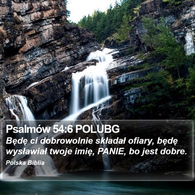 Psalmów 54:6 POLUBG Bible Verse Image