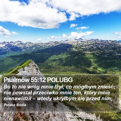 Psalmów 55:12 POLUBG Bible Verse Image