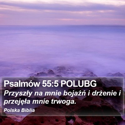 Psalmów 55:5 POLUBG Bible Verse Image
