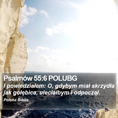 Psalmów 55:6 POLUBG Bible Verse Image