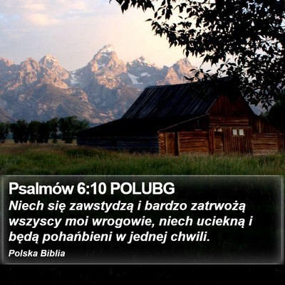 Psalmów 6:10 POLUBG Bible Verse Image