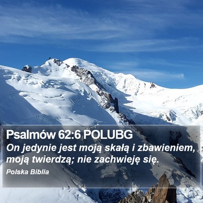 Psalmów 62:6 POLUBG Bible Verse Image