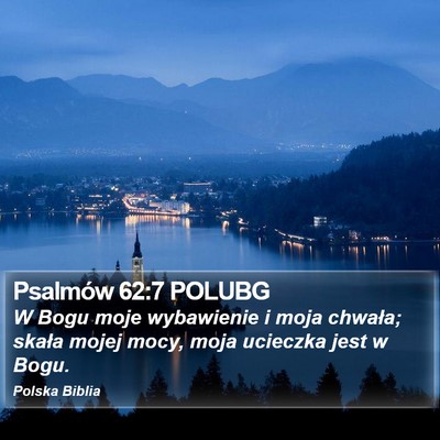 Psalmów 62:7 POLUBG Bible Verse Image