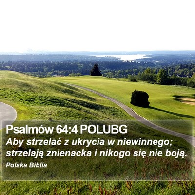 Psalmów 64:4 POLUBG Bible Verse Image
