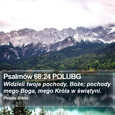Psalmów 68:24 POLUBG Bible Verse Image