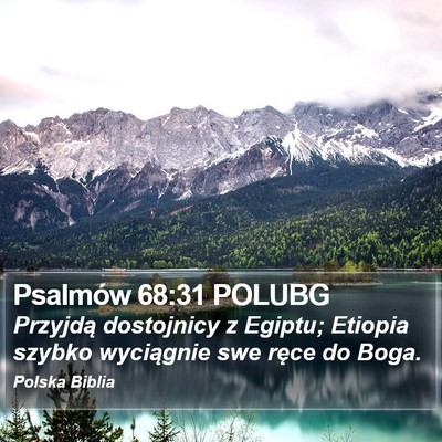 Psalmów 68:31 POLUBG Bible Verse Image