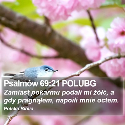 Psalmów 69:21 POLUBG Bible Verse Image