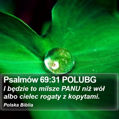 Psalmów 69:31 POLUBG Bible Verse Image