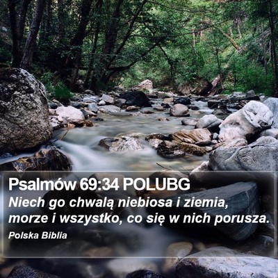 Psalmów 69:34 POLUBG Bible Verse Image