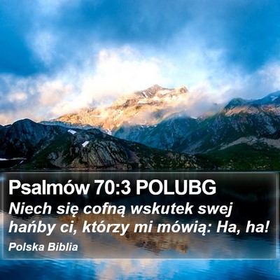 Psalmów 70:3 POLUBG Bible Verse Image