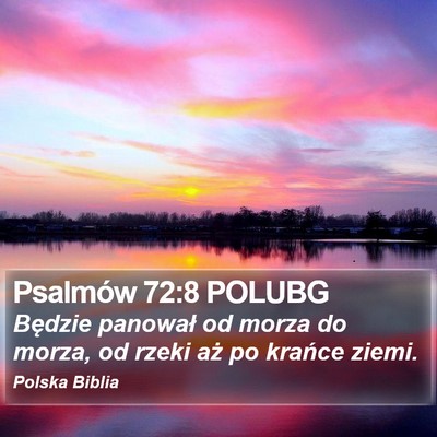 Psalmów 72:8 POLUBG Bible Verse Image