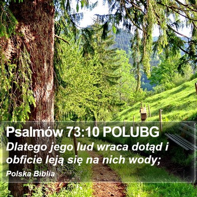 Psalmów 73:10 POLUBG Bible Verse Image