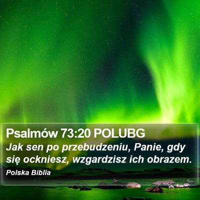 Psalmów 73:20 POLUBG Bible Verse Image