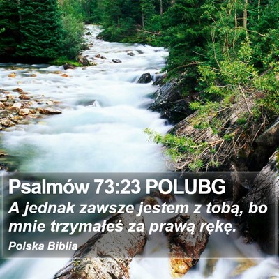 Psalmów 73:23 POLUBG Bible Verse Image