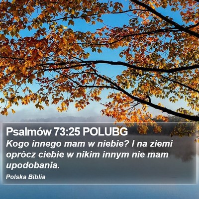 Psalmów 73:25 POLUBG Bible Verse Image
