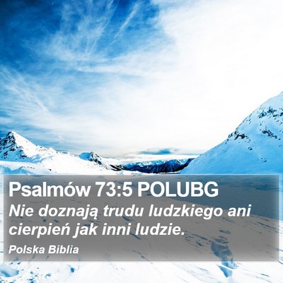 Psalmów 73:5 POLUBG Bible Verse Image