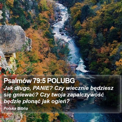 Psalmów 79:5 POLUBG Bible Verse Image