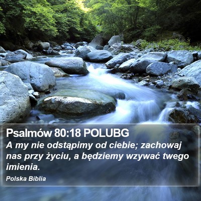 Psalmów 80:18 POLUBG Bible Verse Image