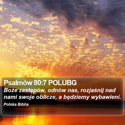 Psalmów 80:7 POLUBG Bible Verse Image
