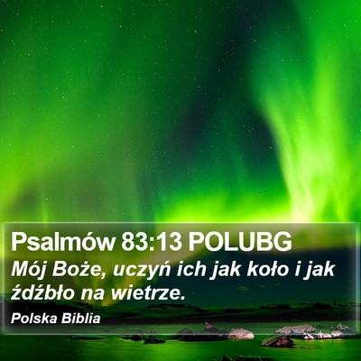 Psalmów 83:13 POLUBG Bible Verse Image