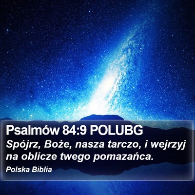 Psalmów 84:9 POLUBG Bible Verse Image