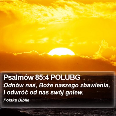 Psalmów 85:4 POLUBG Bible Verse Image
