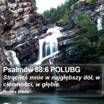 Psalmów 88:6 POLUBG Bible Verse Image