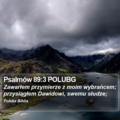 Psalmów 89:3 POLUBG Bible Verse Image