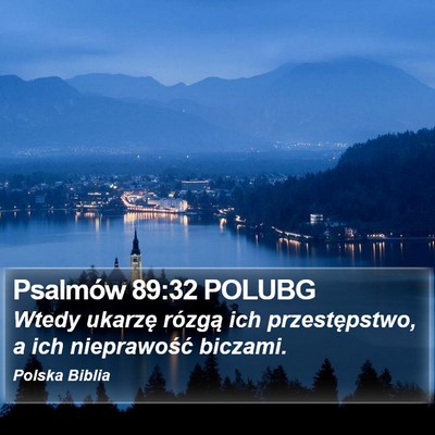 Psalmów 89:32 POLUBG Bible Verse Image