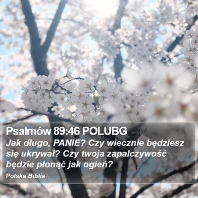 Psalmów 89:46 POLUBG Bible Verse Image