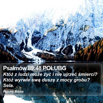 Psalmów 89:48 POLUBG Bible Verse Image