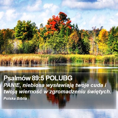 Psalmów 89:5 POLUBG Bible Verse Image