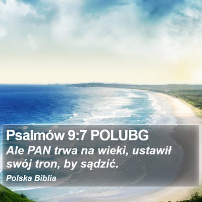 Psalmów 9:7 POLUBG Bible Verse Image