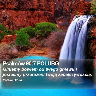 Psalmów 90:7 POLUBG Bible Verse Image