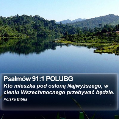 Psalmów 91:1 POLUBG Bible Verse Image