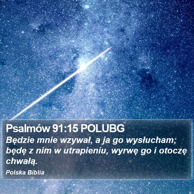 Psalmów 91:15 POLUBG Bible Verse Image