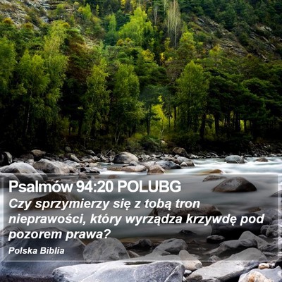 Psalmów 94:20 POLUBG Bible Verse Image