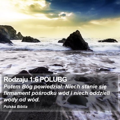 Rodzaju 1:6 POLUBG Bible Verse Image